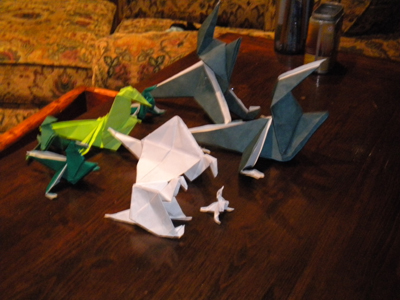 origami-dinosaur