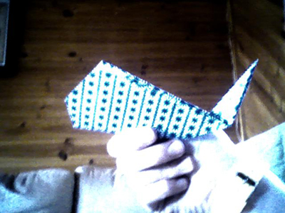 origami-whale