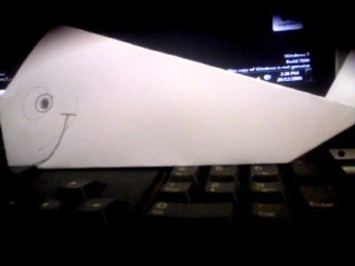 origami-whale