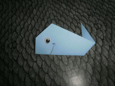 origami-whale