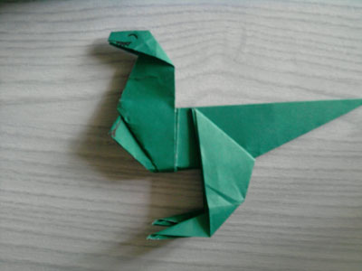 origami-dinosaur