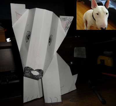 origami-dog