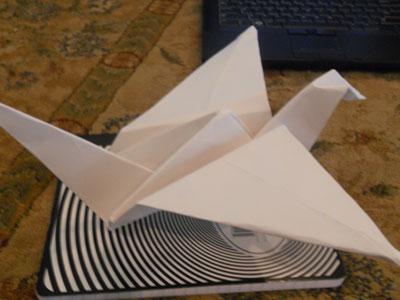 Origami Flapping Bird at origami-instructions.com