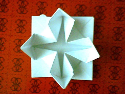 Origami Lotus at origami-instructions.com