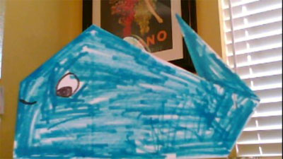 origami-whale