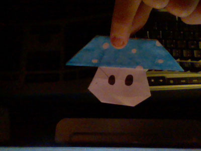 origami-mushroom