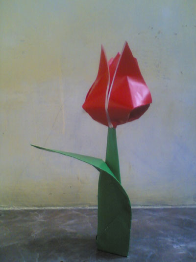 origami-traditional-tulip-leaf