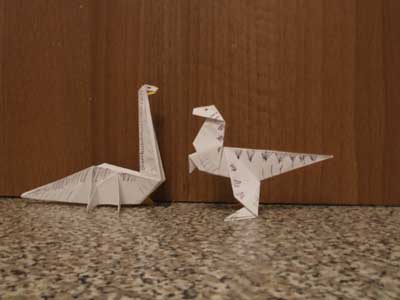 origami-dinosaur