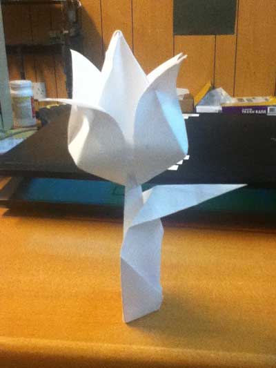 origami-traditional-tulip-leaf