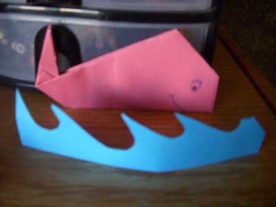 origami-whale