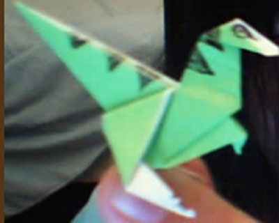 origami-dinosaur