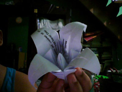 Origami Lily at origami-instructions.com