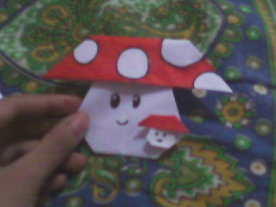 origami-mushroom