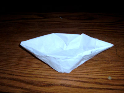 origami-sampan