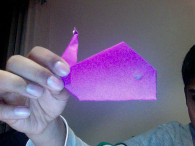origami-whale