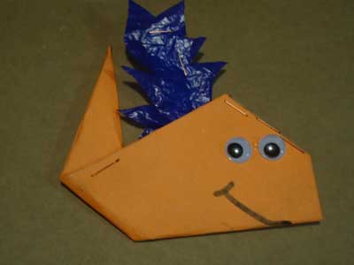 origami-whale