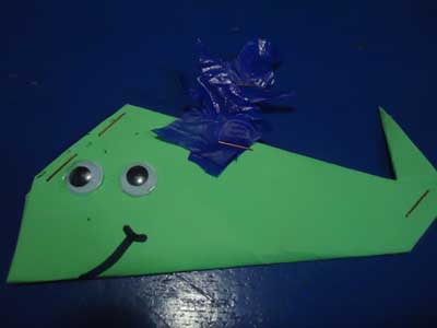 origami-whale