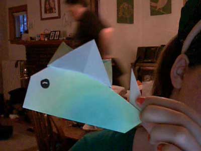 origami-whale