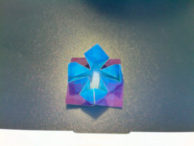 Origami Lotus at origami-instructions.com