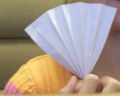 Origami fan shop