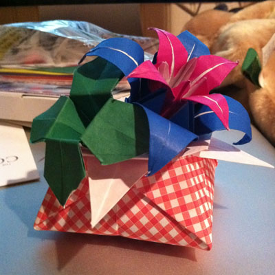 Origami Lily