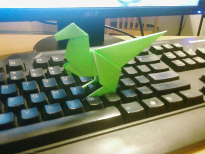 origami-dinosaur