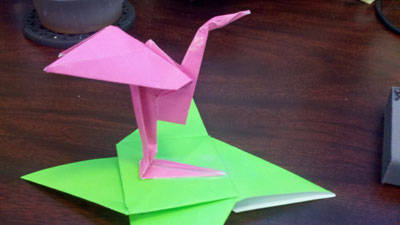 origami-heron