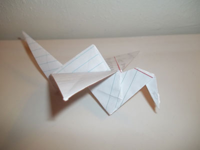 Origami Flapping Bird at origami-instructions.com