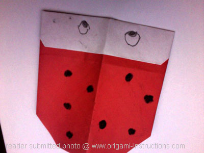 origami-ladybug