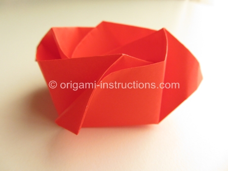 origami-rose-bowl