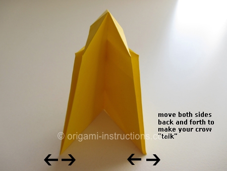 origami-talking-crow