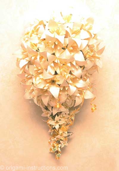 bouquet-origami-lily-wedding
